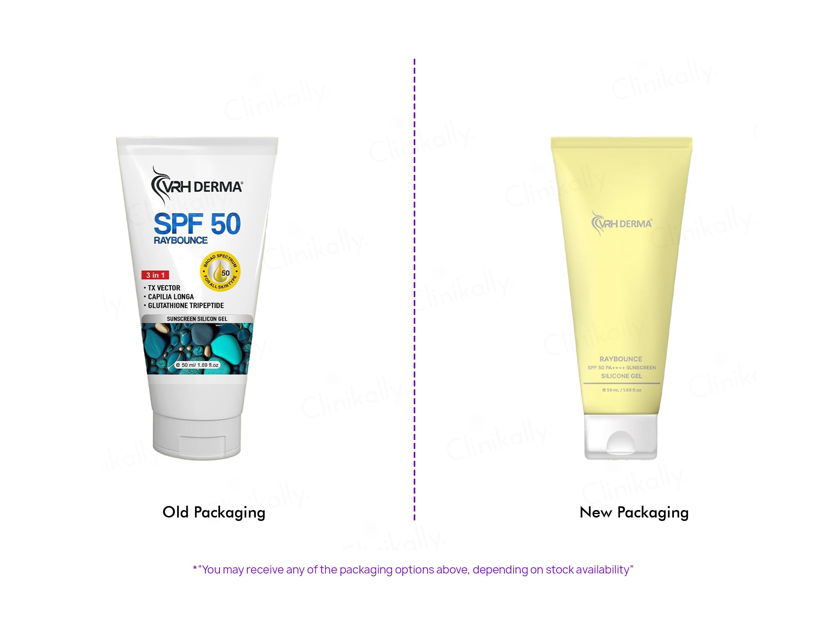 VRH Raybounce SSG 3 Silicone Sunscreen Gel SPF 50 PA++++