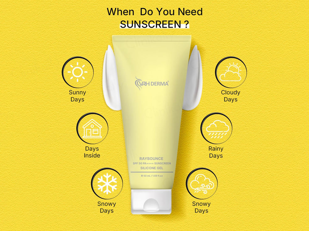 VRH Raybounce SSG 3 Silicone Sunscreen Gel SPF 50 PA++++