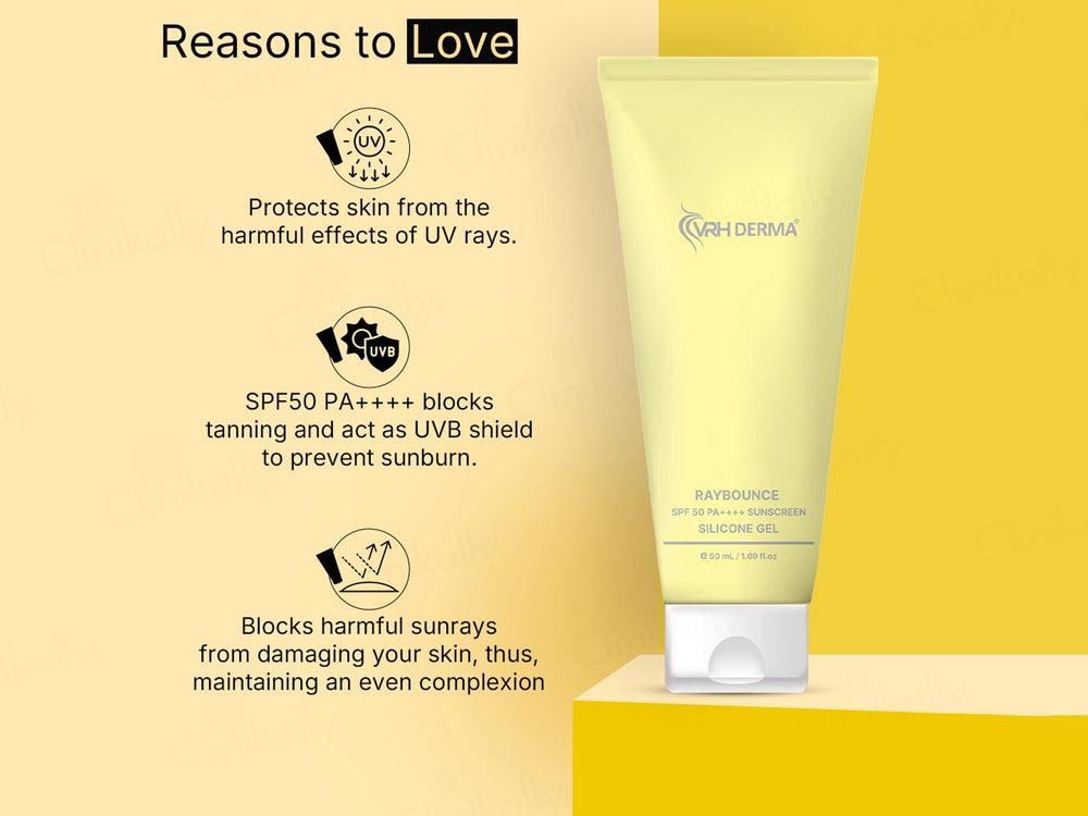 VRH Raybounce SSG 3 Silicone Sunscreen Gel SPF 50 PA++++