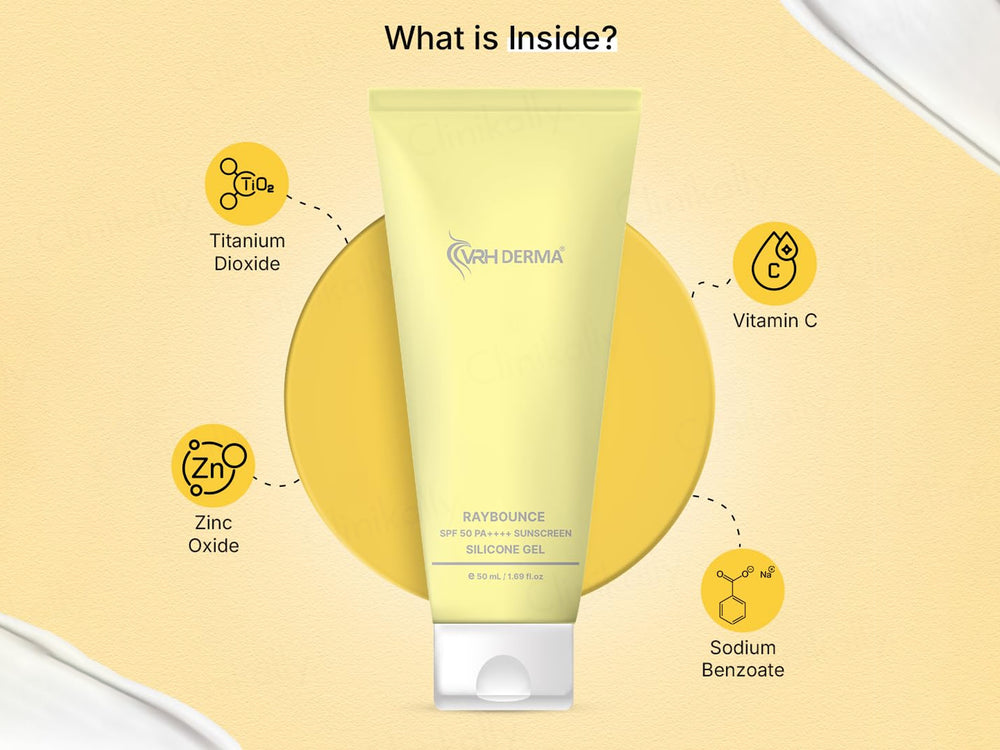 VRH Raybounce SSG 3 Silicone Sunscreen Gel SPF 50 PA++++
