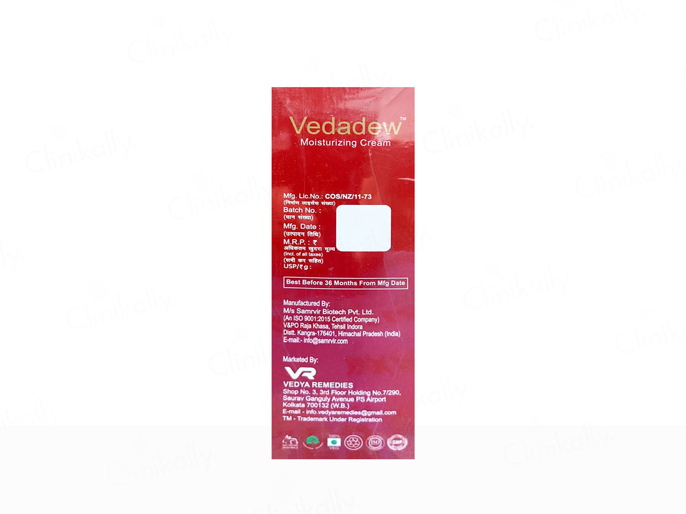 Vedadew Skin Barrier Moisturising Cream