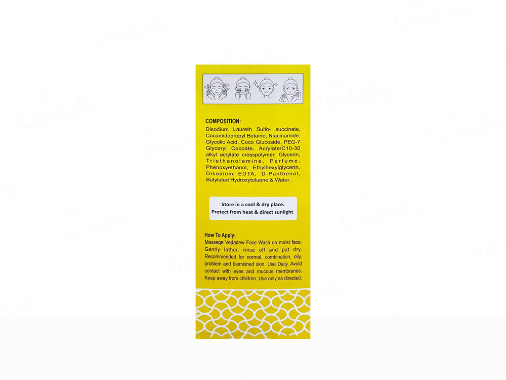 Vedadew Vitamin B3 Skin Rejuvenating Face Wash