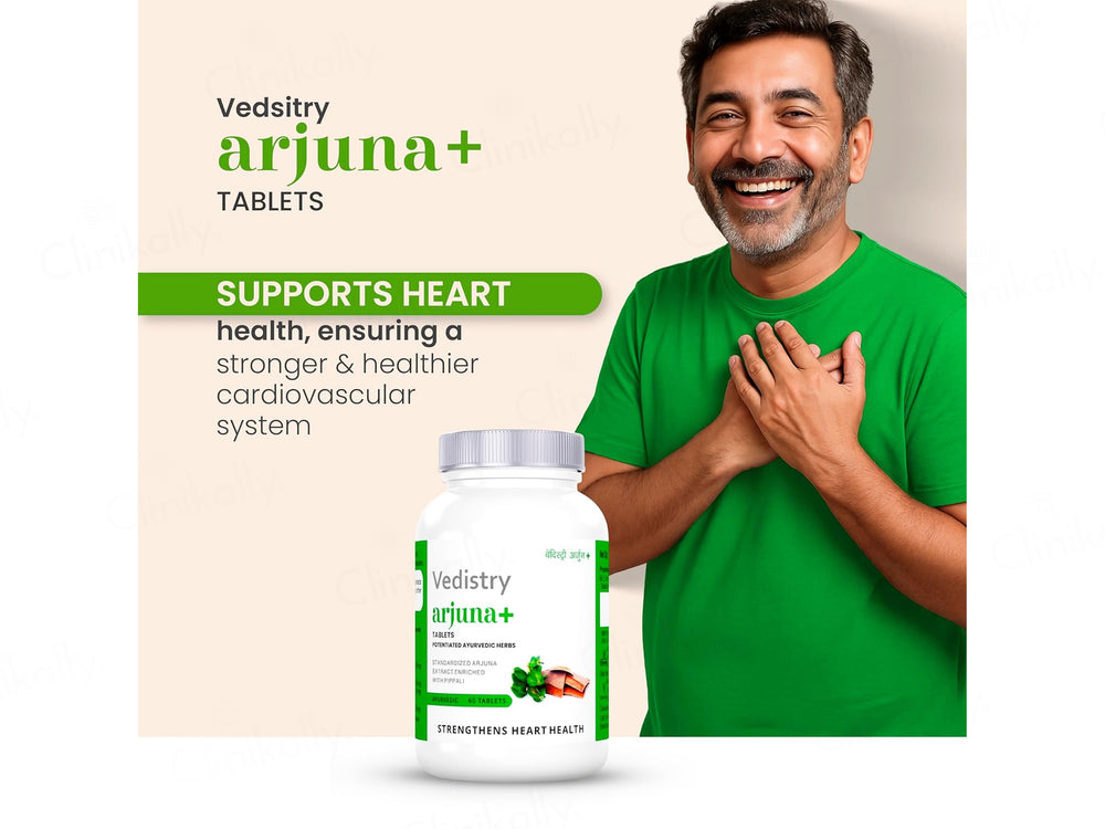Vedistry Arjuna+ Ayurvedic Tablet