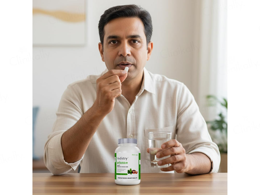 Vedistry Arjuna+ Ayurvedic Tablet