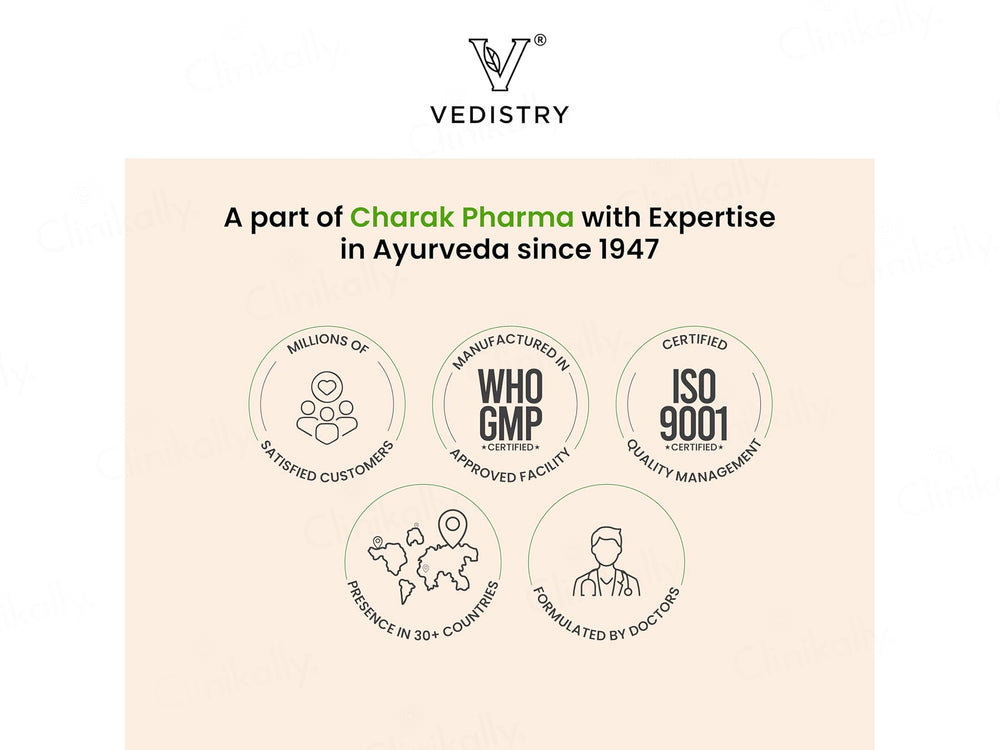 Vedistry Arjuna+ Ayurvedic Tablet