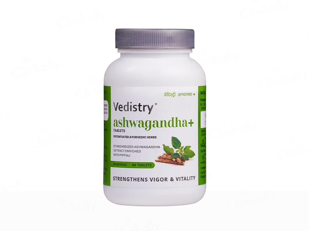 Vedistry Ashwagandha+ Ayurvedic Tablet