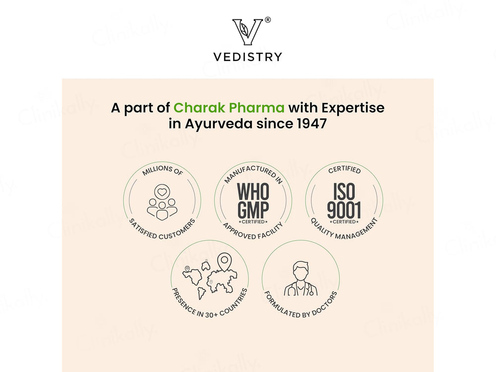 Vedistry Ashwagandha+ Ayurvedic Tablet