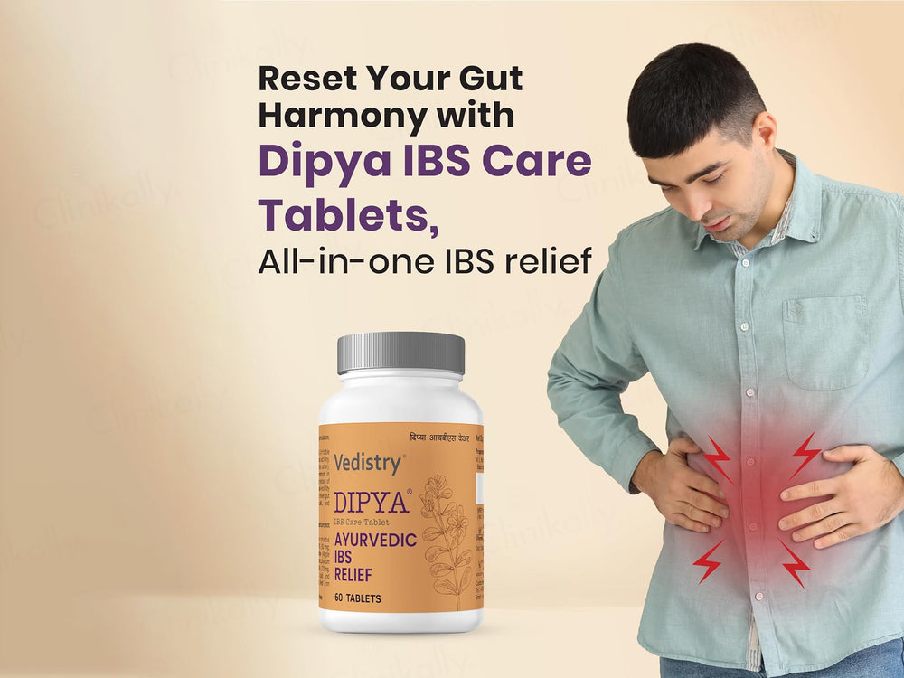 Vedistry Dipya Ayurvedic IBS Relief Tablet