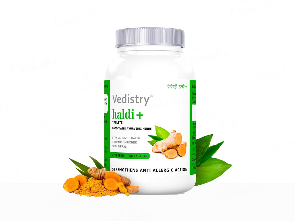 Vedistry Haldi+ Ayurvedic Tablet