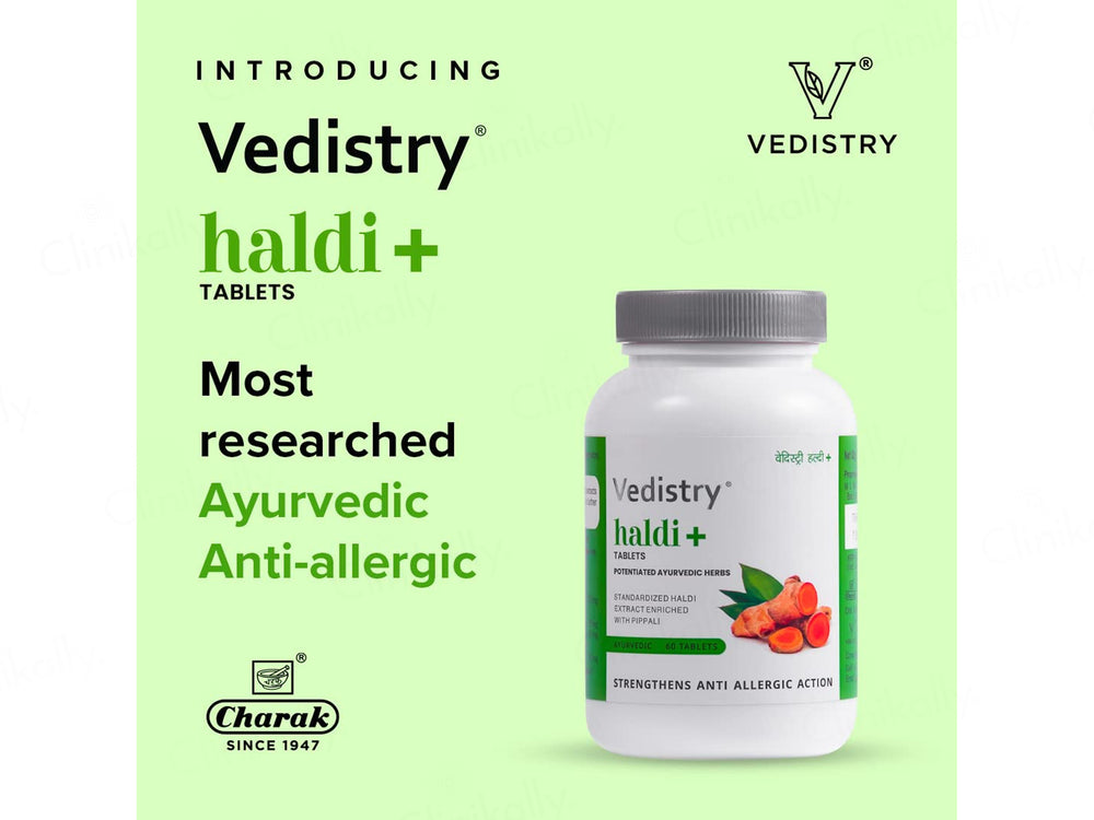 Vedistry Haldi+ Ayurvedic Tablet