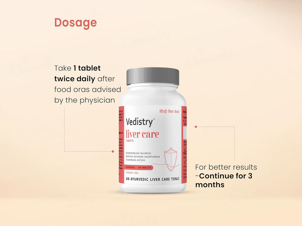 Vedistry Liver Care Ayurvedic Tablet
