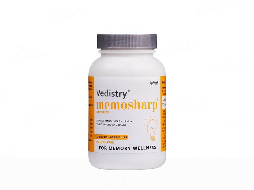 Vedistry Memosharp Memory Wellness Ayurvedic Capsule