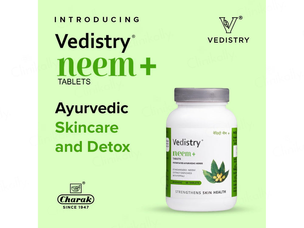 Vedistry Neem+ Ayurvedic Tablet