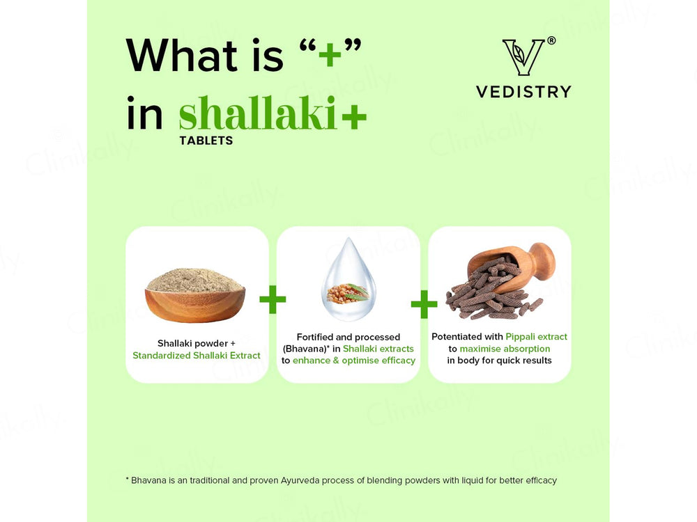 Vedistry Shallaki+ Ayurvedic Tablet