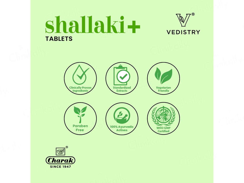 Vedistry Shallaki+ Ayurvedic Tablet