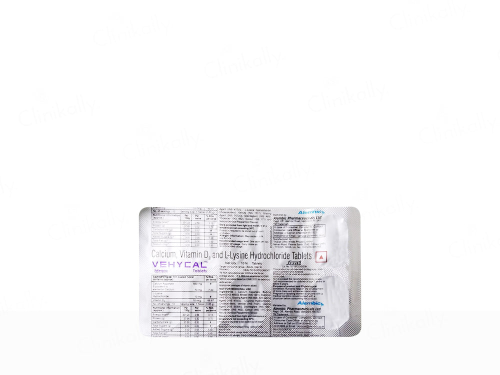 Vehycal Health Supplement Tablet