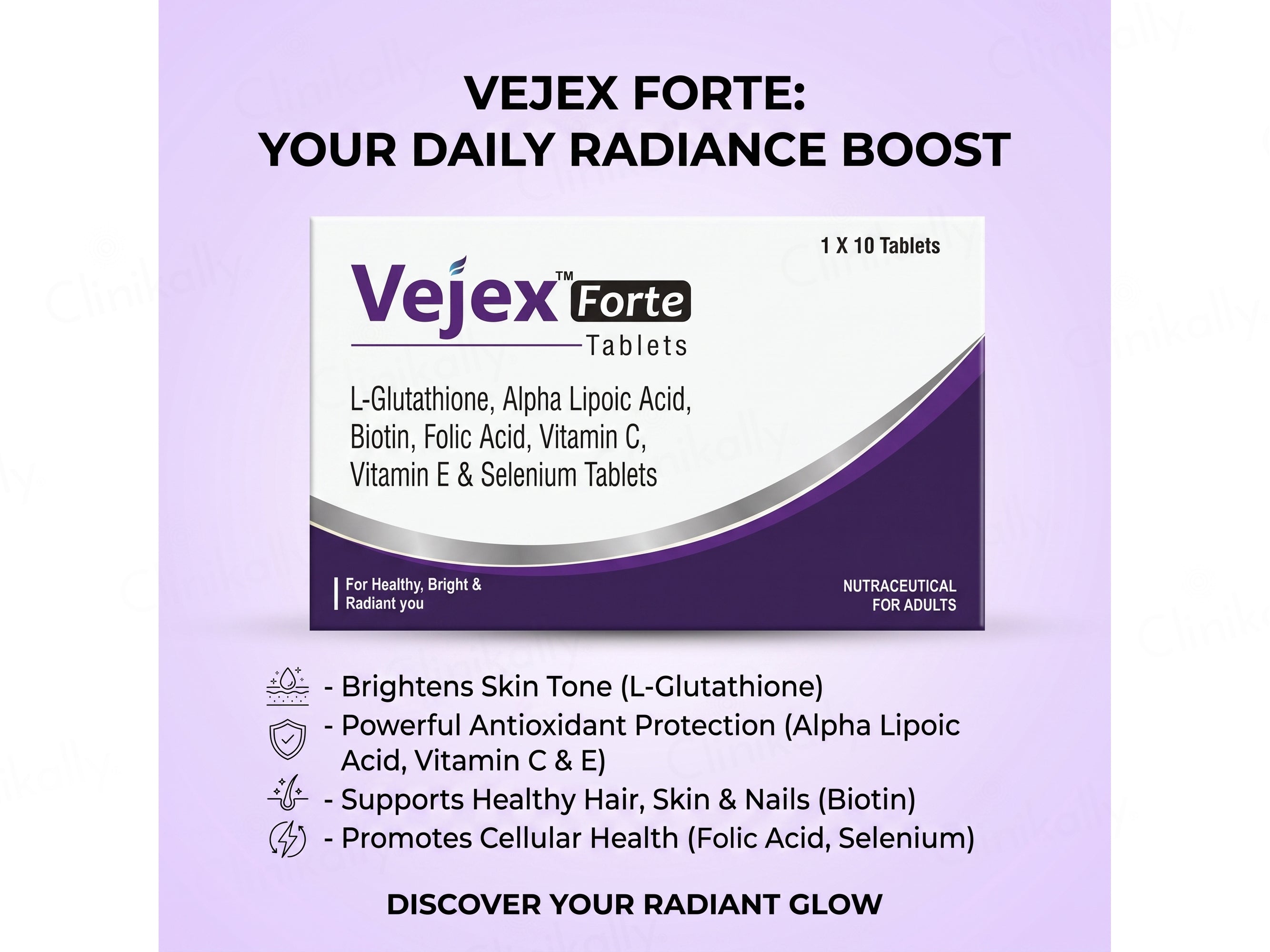 Vejex Forte Nutraceutical Tablet