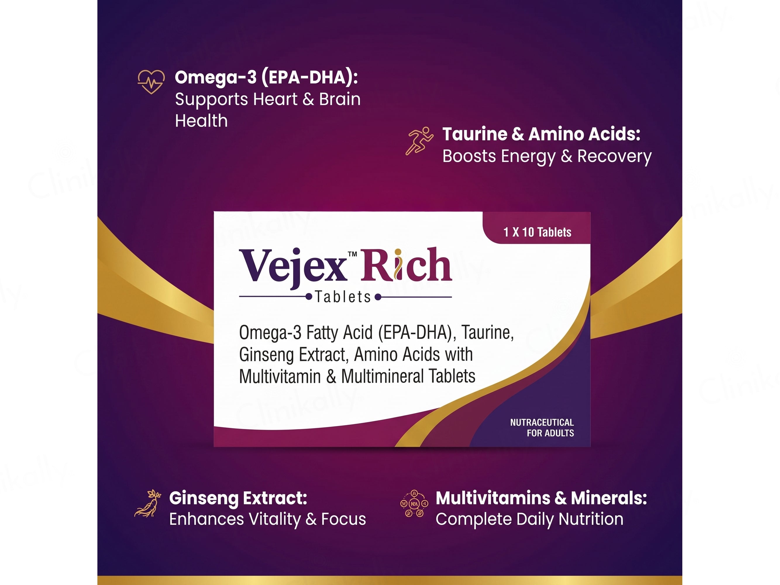 Vejex Rich Nutraceutical Tablet