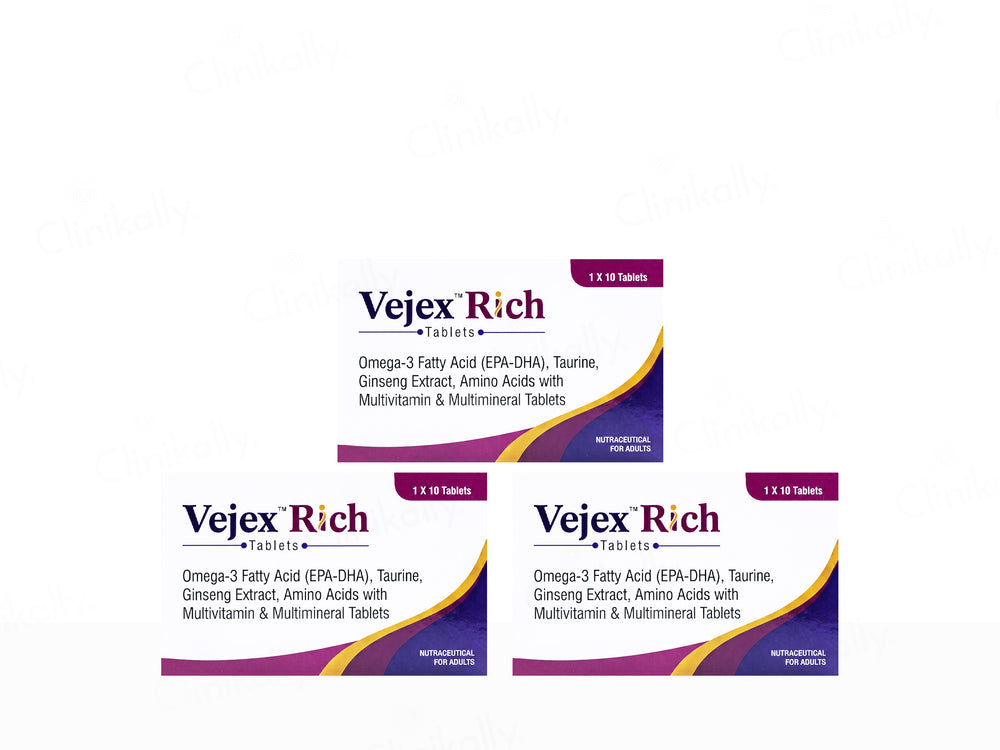 Vejex Rich Nutraceutical Tablet
