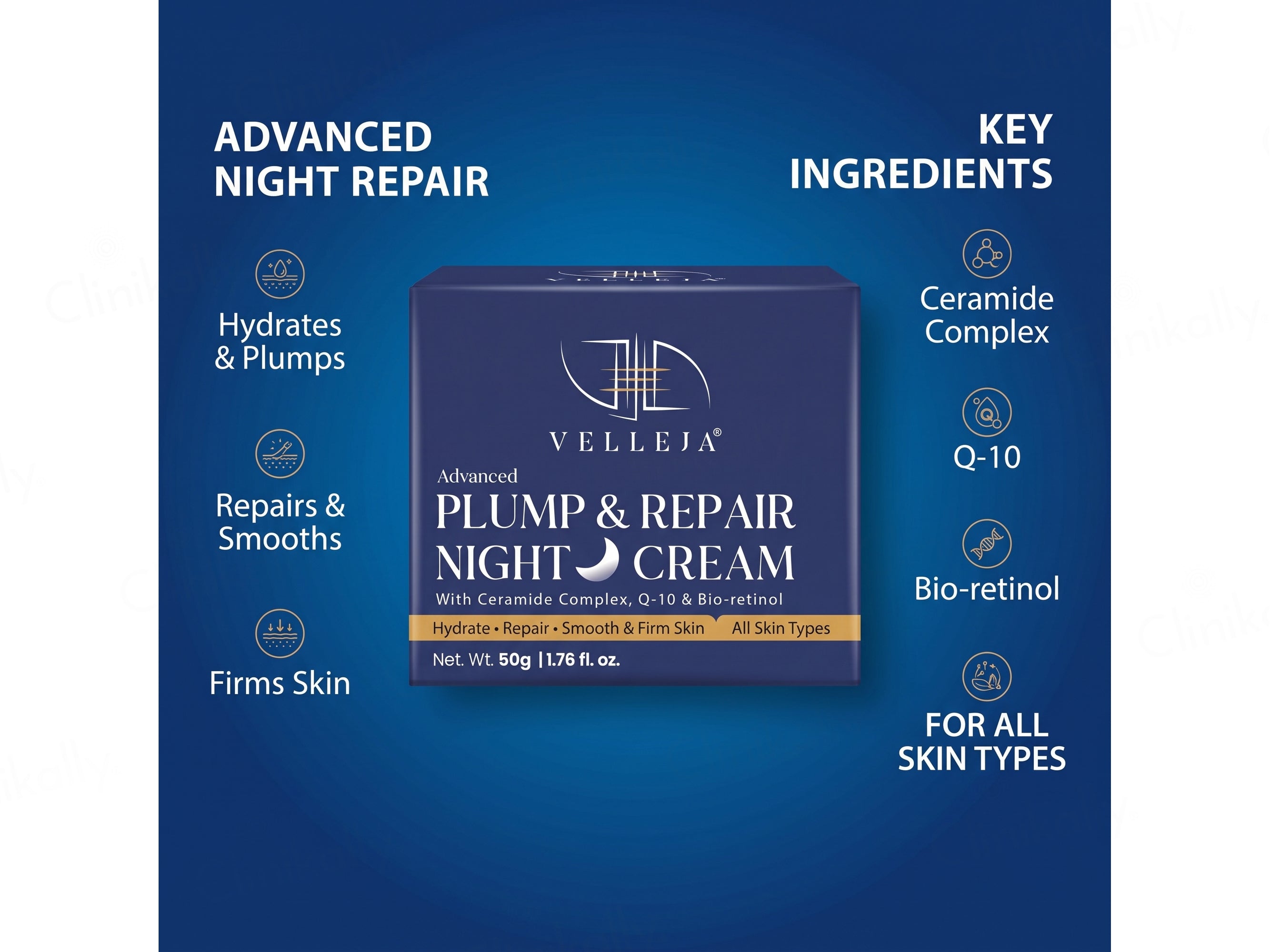 Velleja Advanced Plump & Repair Night Cream