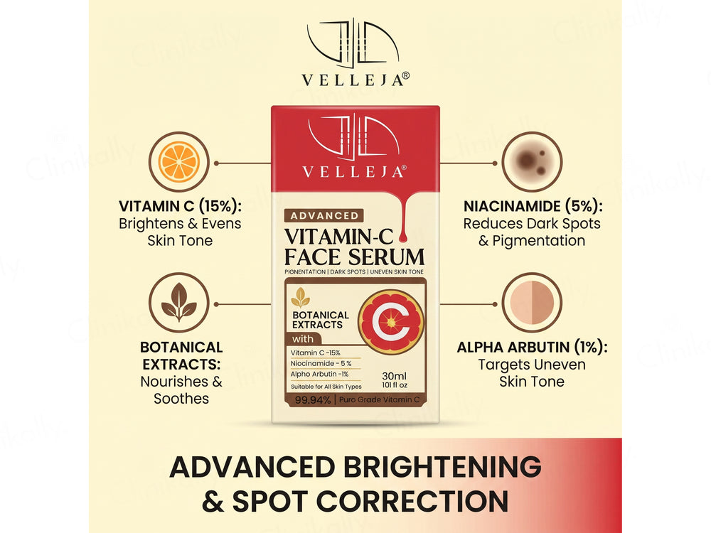Velleja Advanced Vitamin C Face Serum