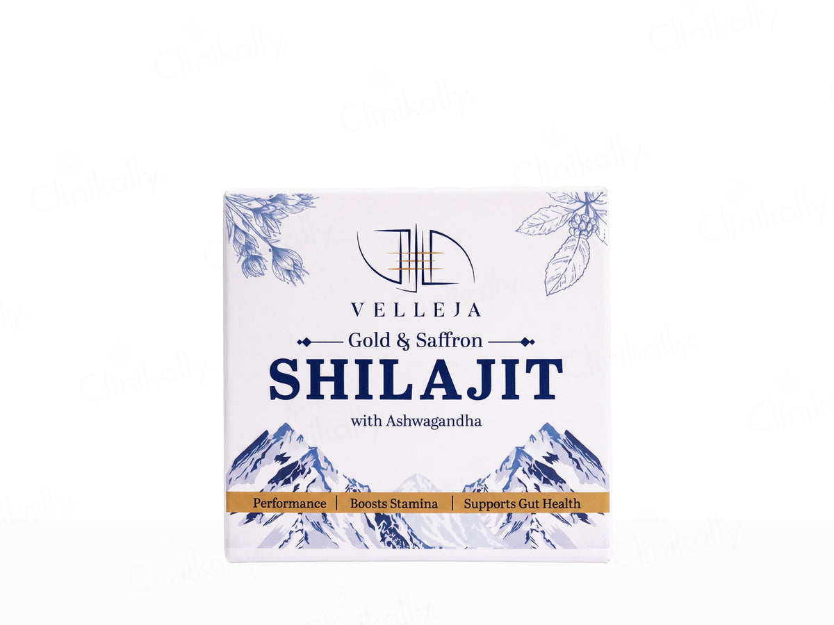 Velleja Gold & Saffron Shilajit With Ashwagandha