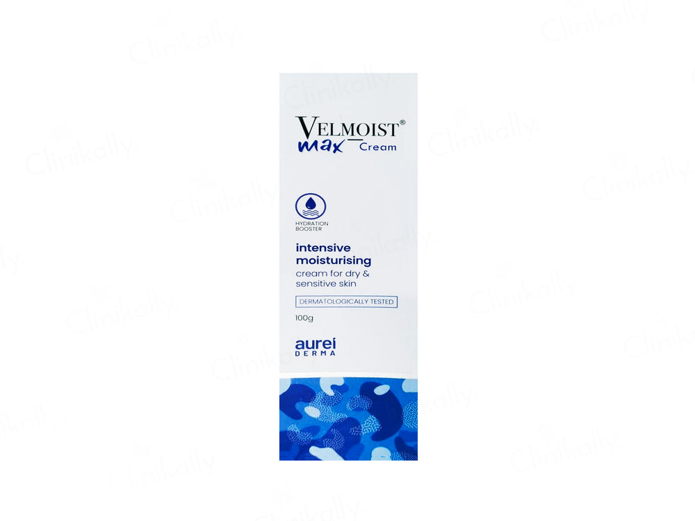 Velmoist Max Intensive Moisturising Cream For Dry & Sensitive Skin