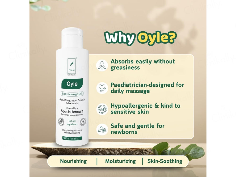 Velura Oyle Baby Massage Oil