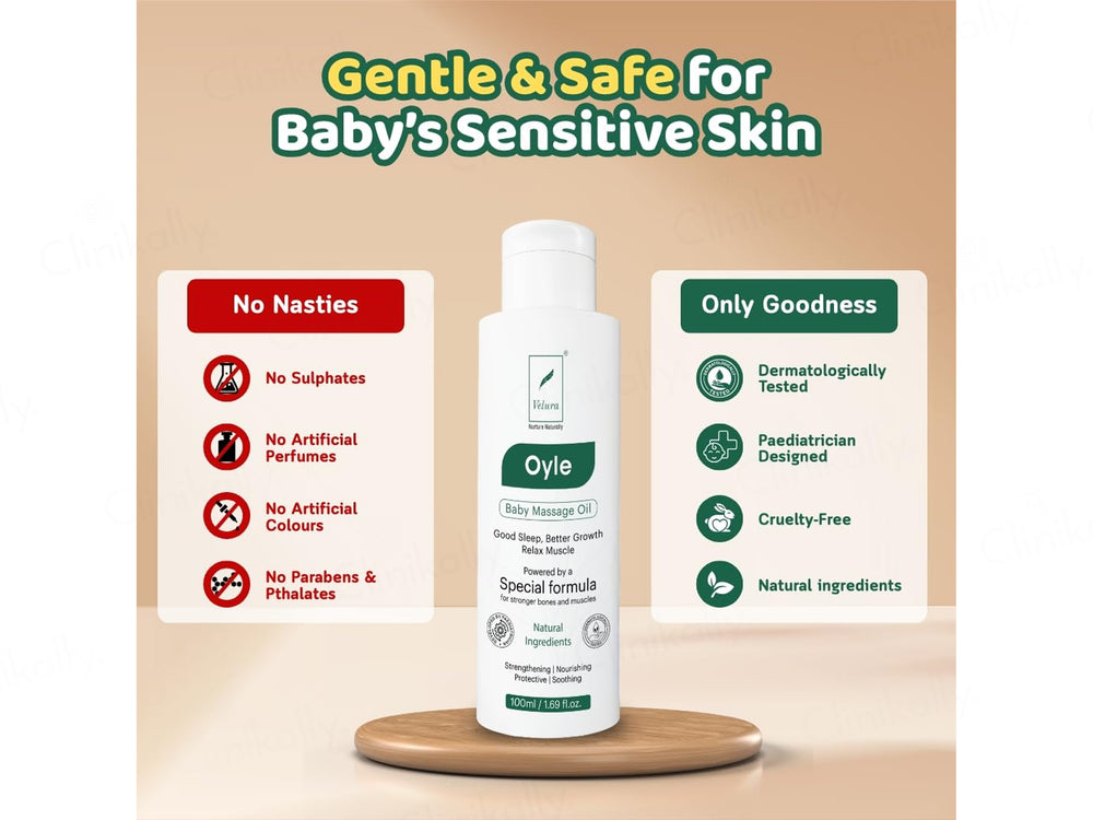 Velura Oyle Baby Massage Oil