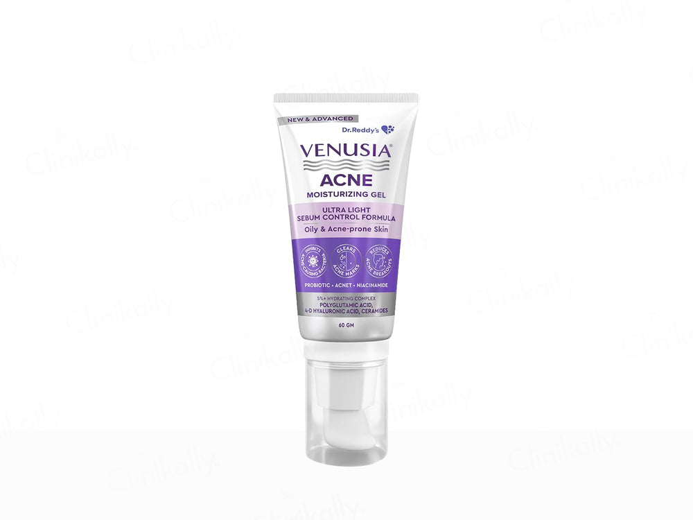 Venusia Acne Control Ultra Light Moisturizing Gel