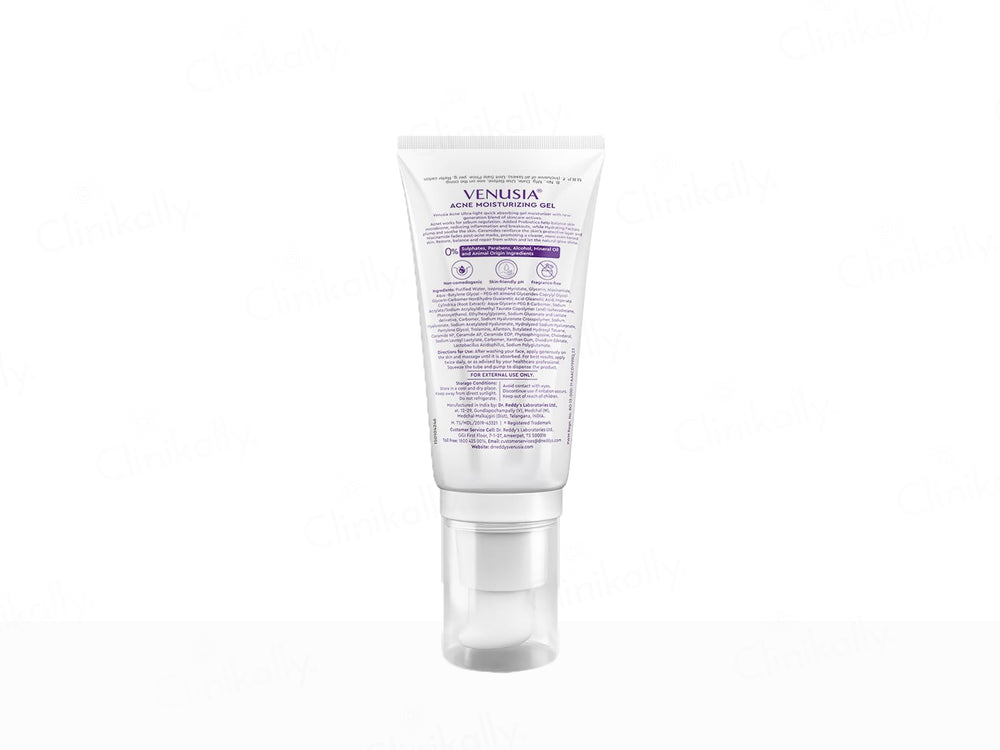 Venusia Acne Control Ultra Light Moisturizing Gel