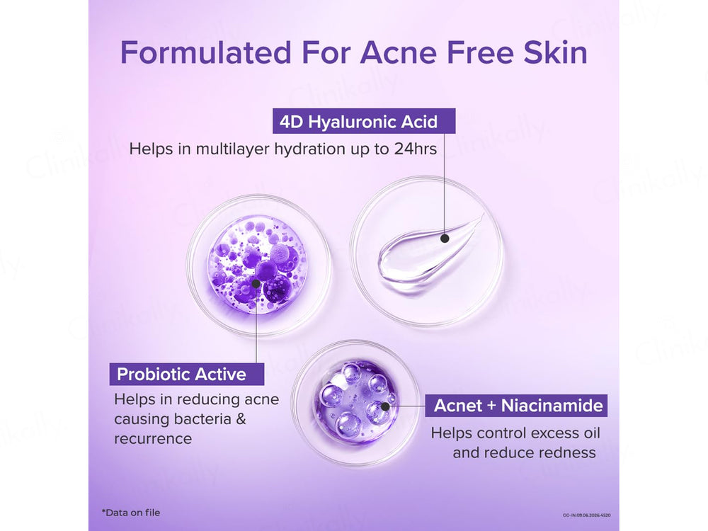 Venusia Acne Control Ultra Light Moisturizing Gel