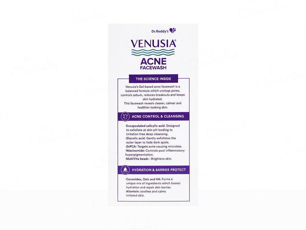 Venusia Acne Facewash