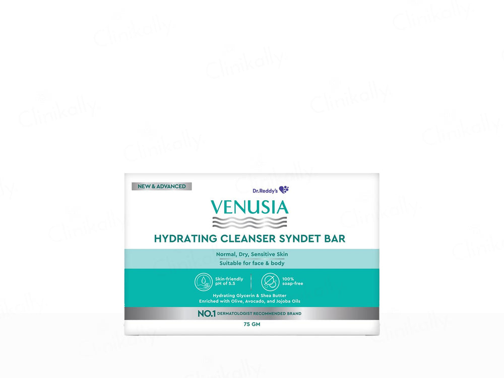 Venusia Hydrating Cleanser Syndet Bar