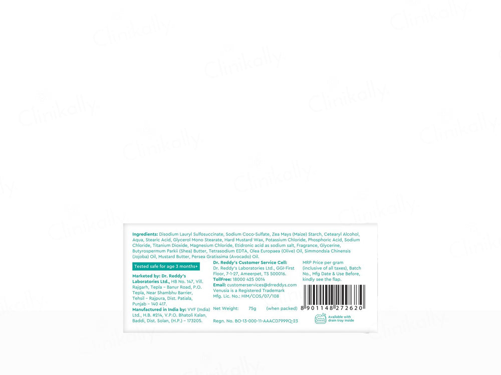 Venusia Hydrating Cleanser Syndet Bar