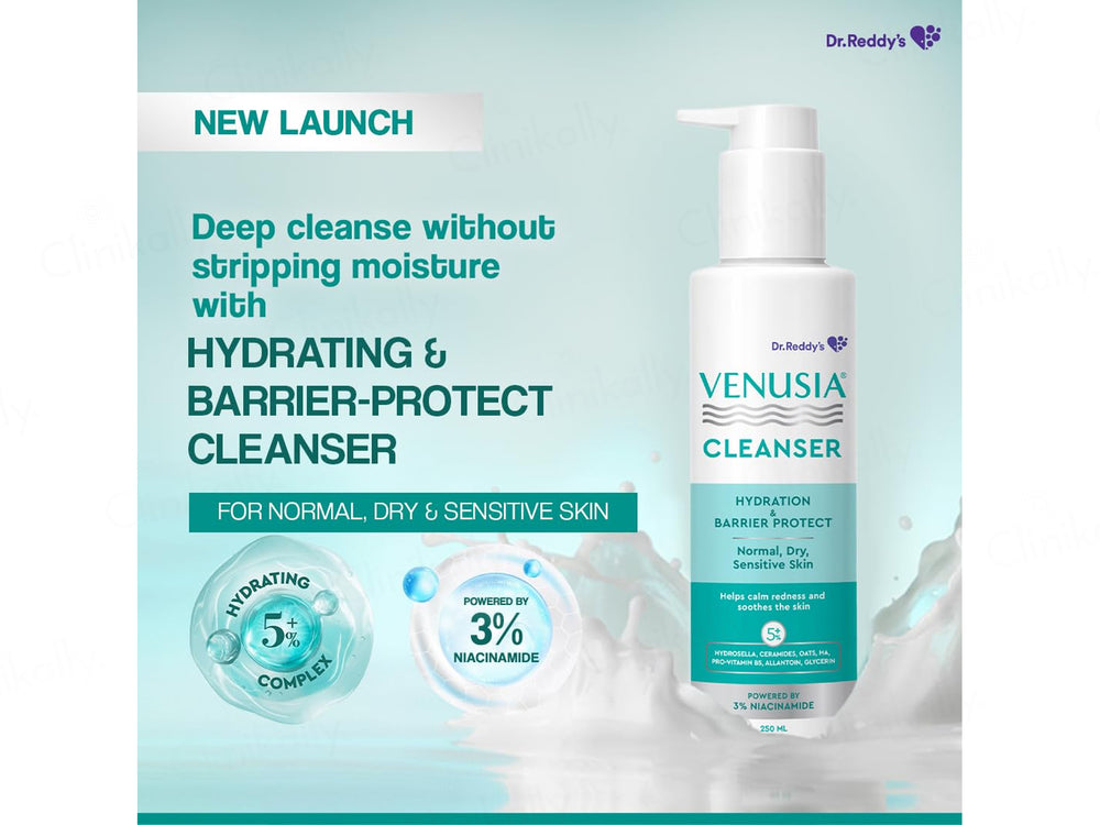Venusia Hydration & Barrier Protect Skin Cleanser