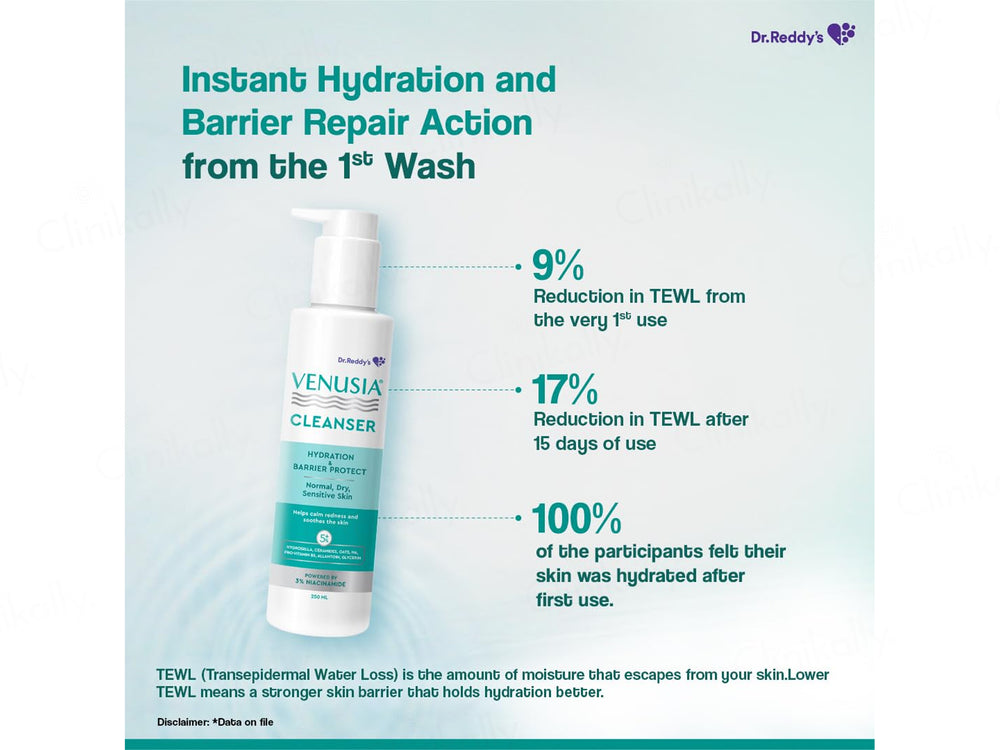Venusia Hydration & Barrier Protect Skin Cleanser
