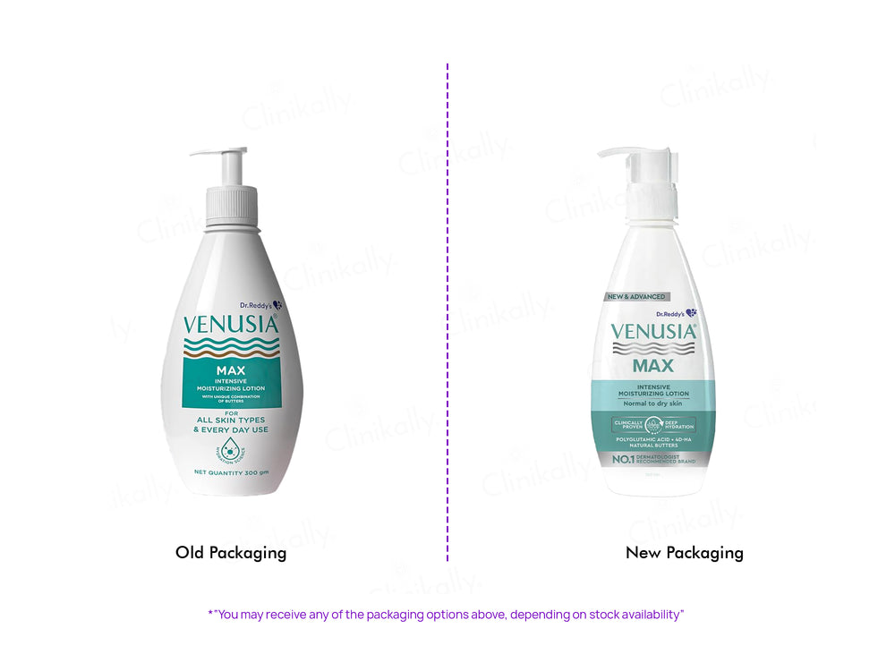 Venusia Max Intensive Moisturizing Lotion
