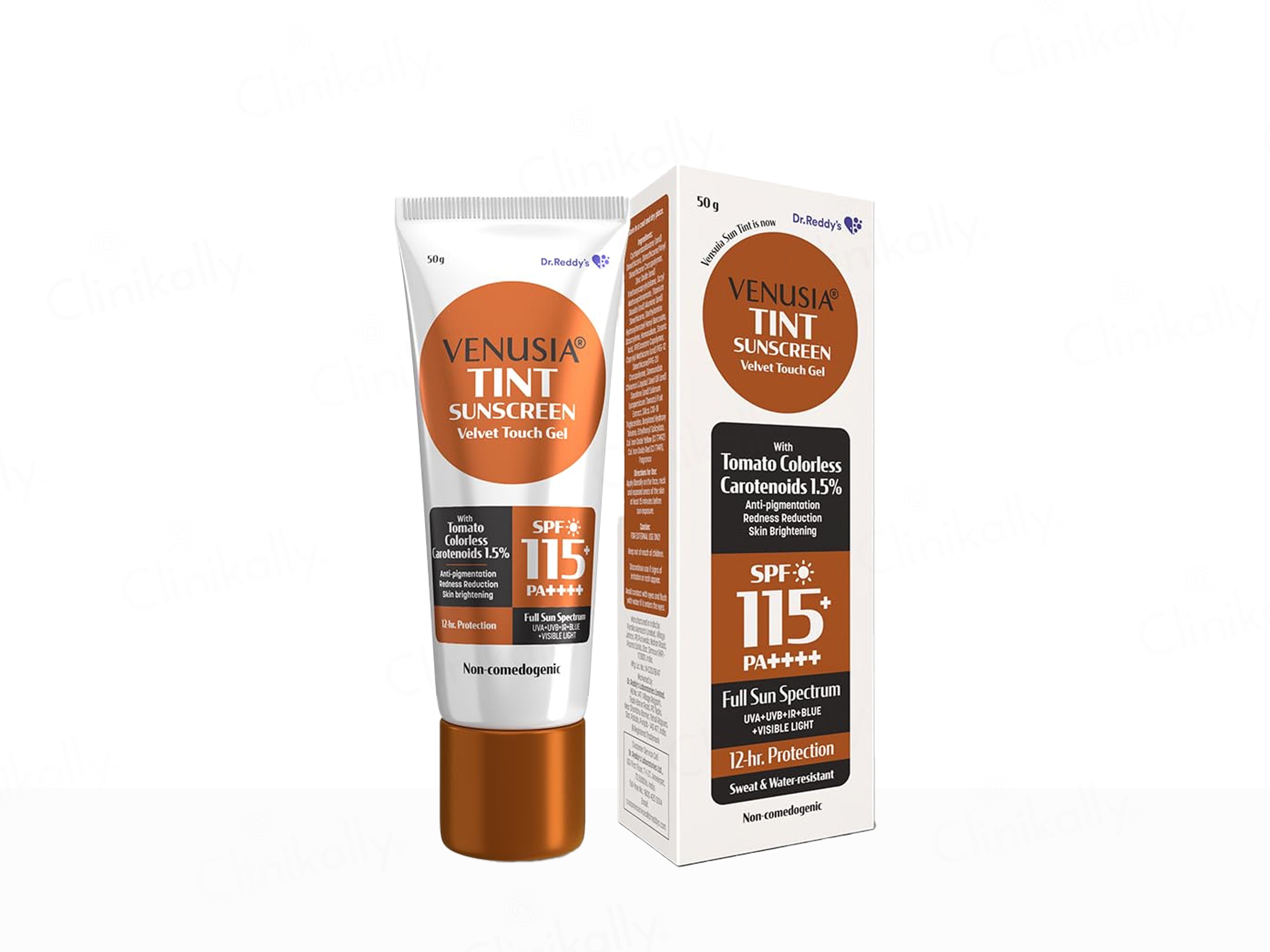 Venusia Sun Tint Velvet Touch Sunscreen Gel SPF 115+ PA++++