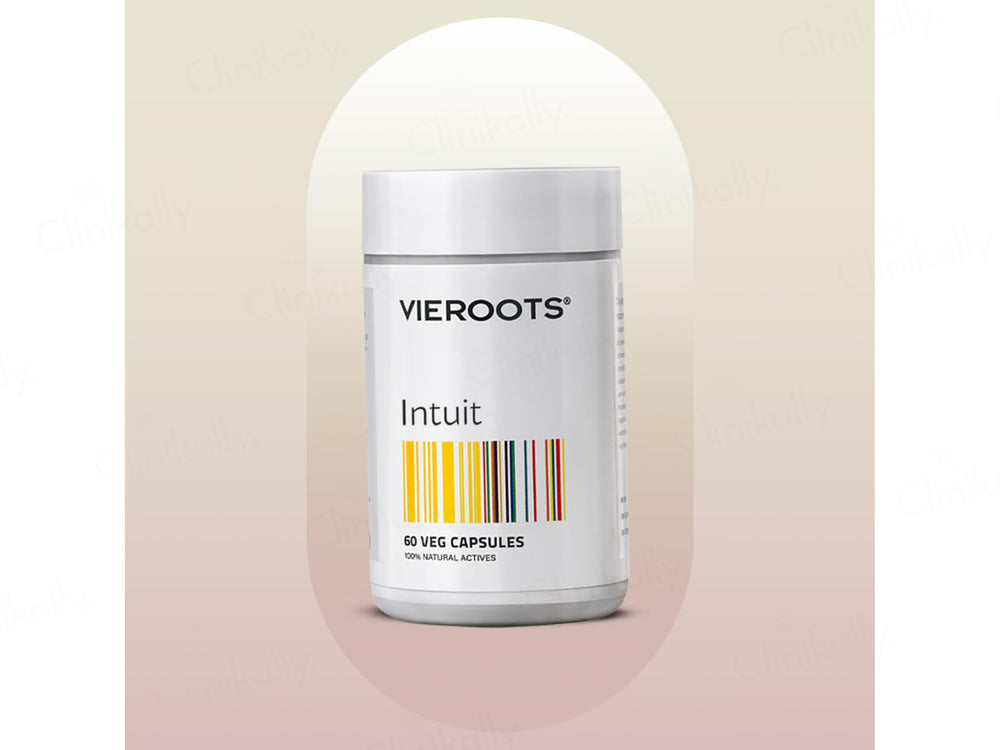 Vieroots Intuit Capsule For Healthy Gut Support With Prebiotics and Probiotics