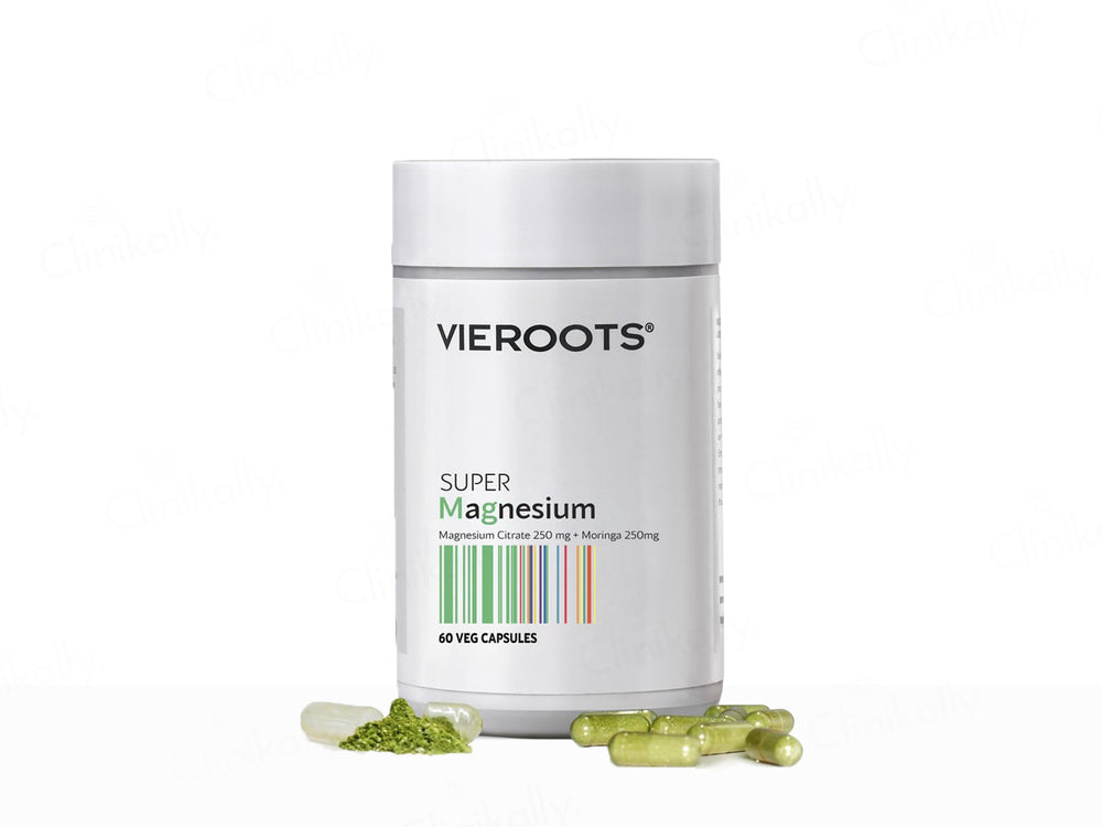 Vieroots Super Magnesium Veg Capsule