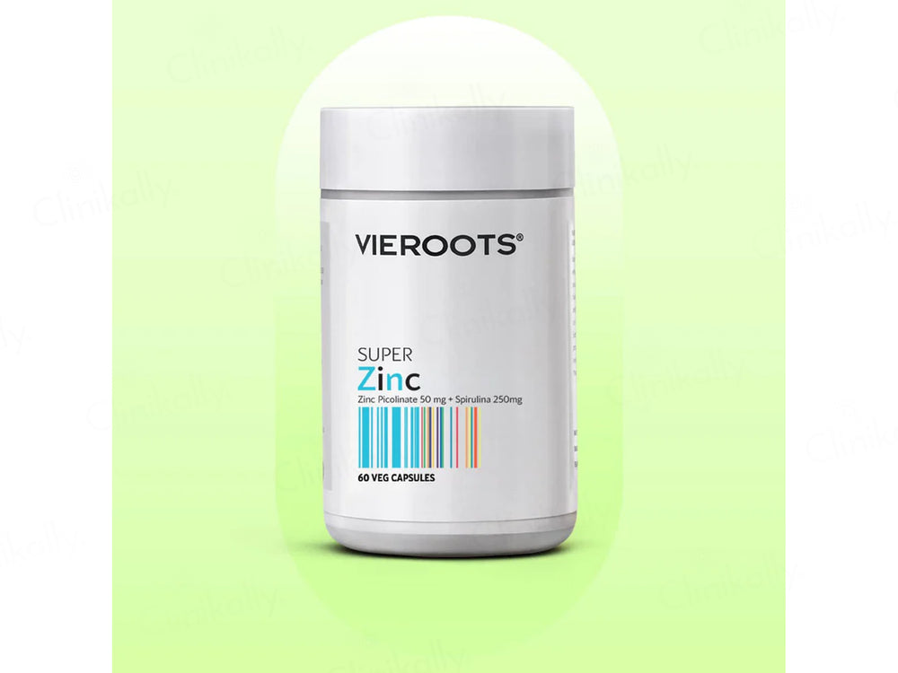 Vieroots Super Zinc Veg Capsule