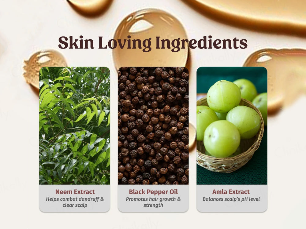 Vilvah Store Herbal Dandruff Control Shampoo