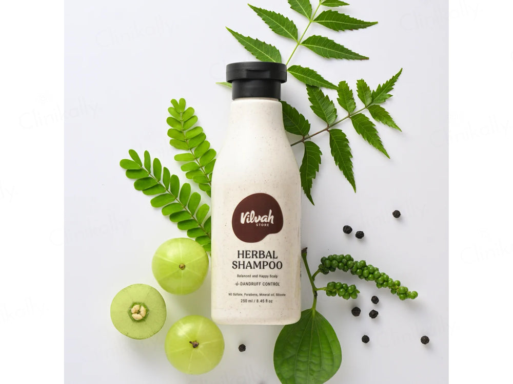 Vilvah Store Herbal Dandruff Control Shampoo