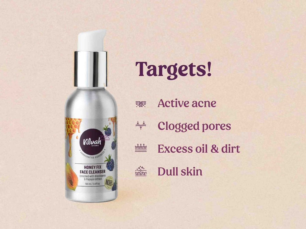Vilvah Store Honey Fix Face Cleanser