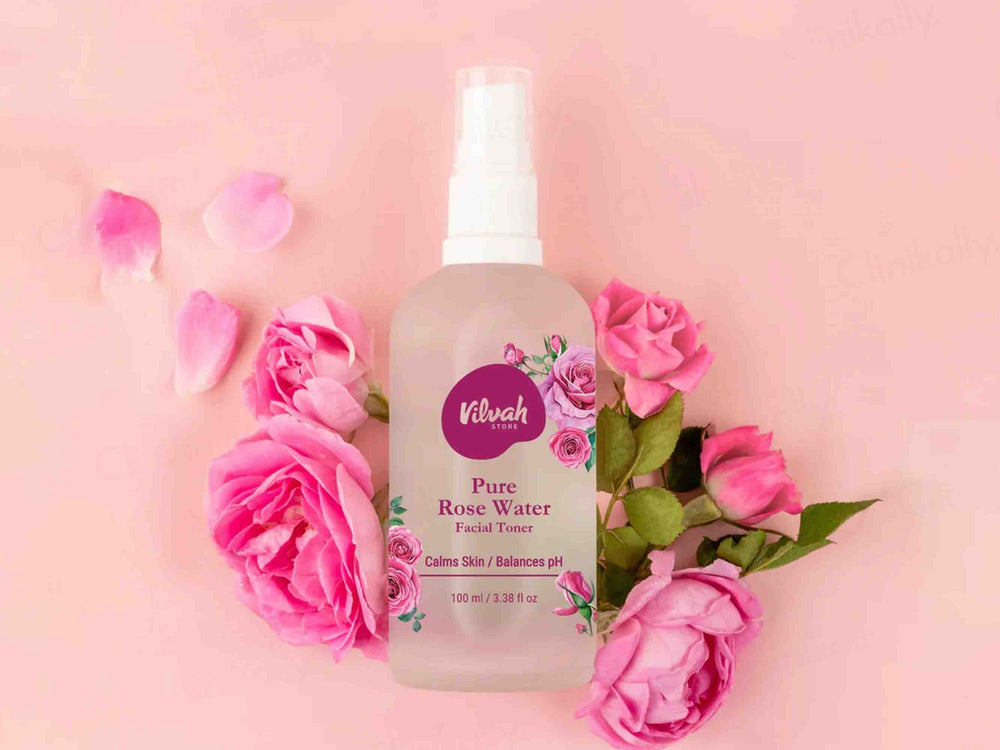 Vilvah Store Pure Rose Water Facial Toner