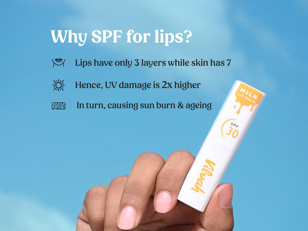Vilvah Store Soy Milk Lip Balm SPF 30 PA+++
