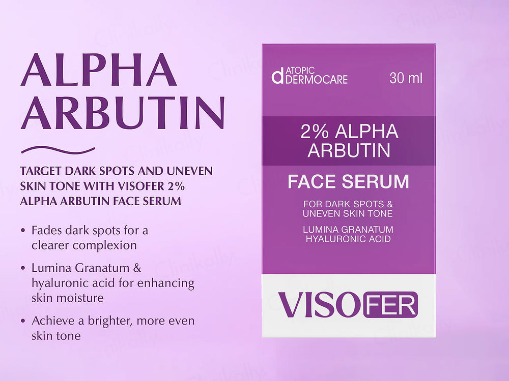 Viso Fer 2% Alpha Arbutin Face Serum