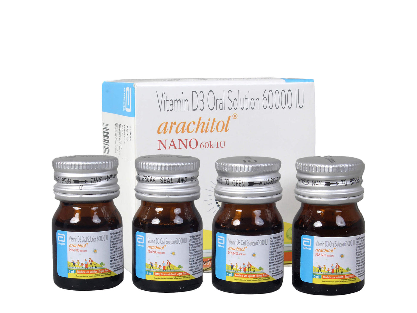 Arachitol Nano 60k IU Shots - Clinikally