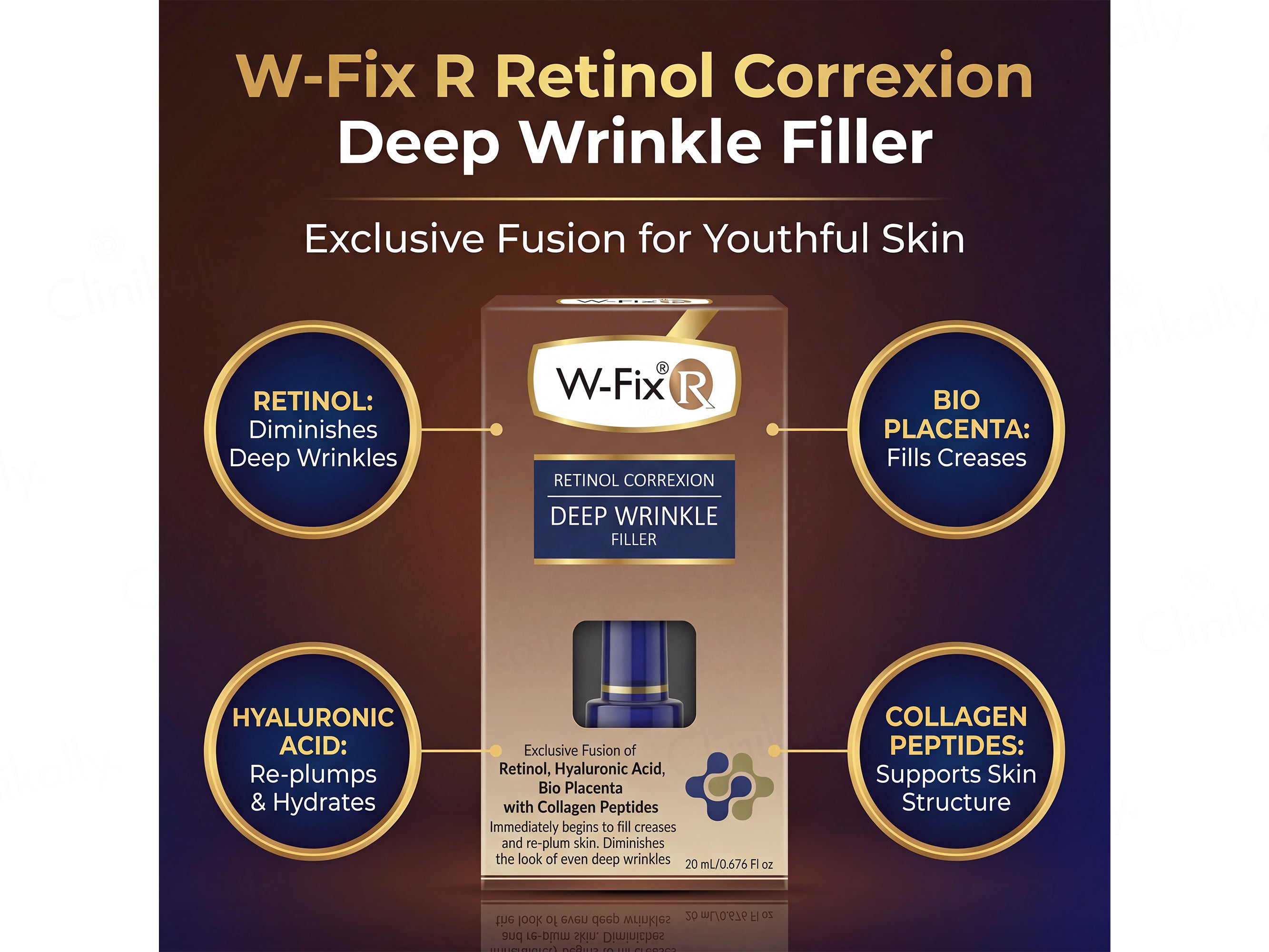 W-Fix R Retinol Correxion Deep Wrinkle Filler Serum
